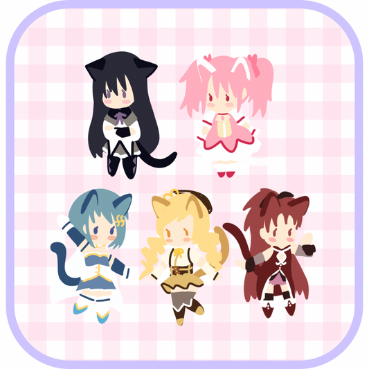 madoka keychains