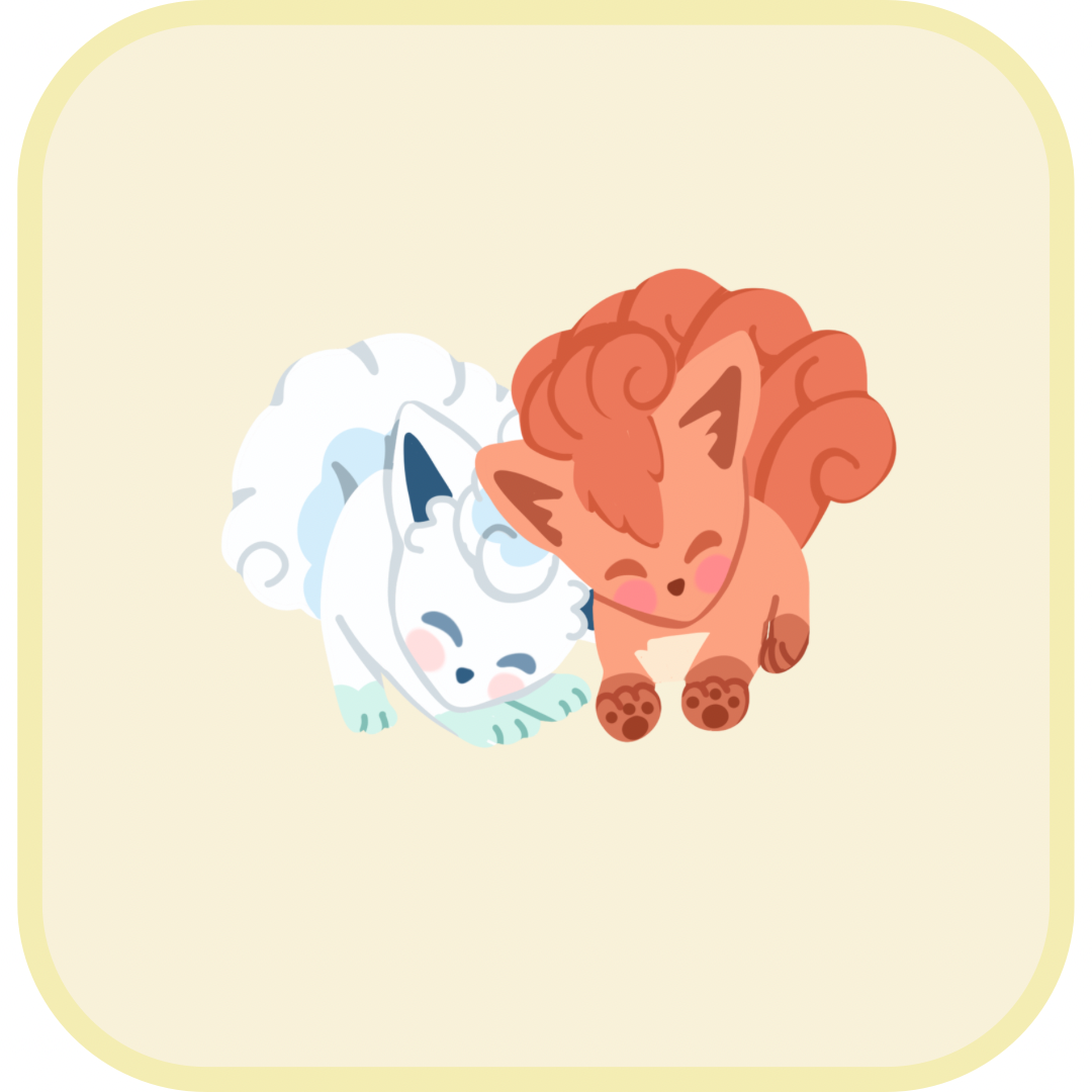 Vulpix sticker