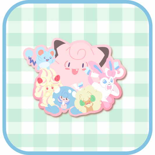 fairy type pokemon sticker