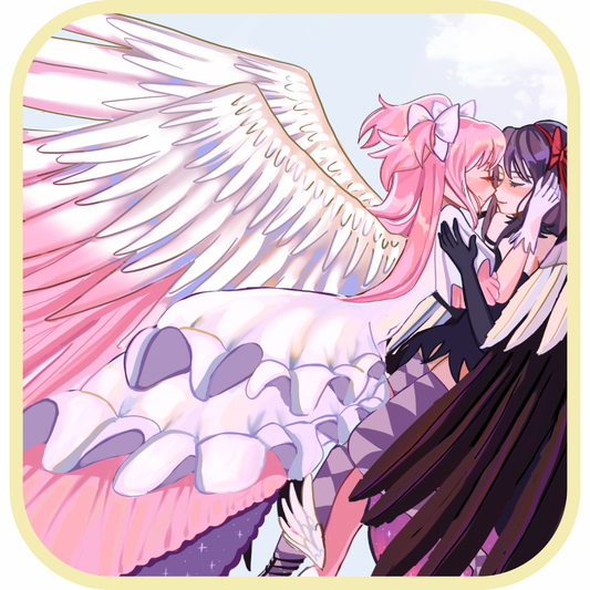 madoka x homura print