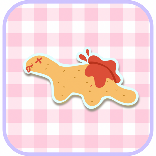 dino nugget sticker
