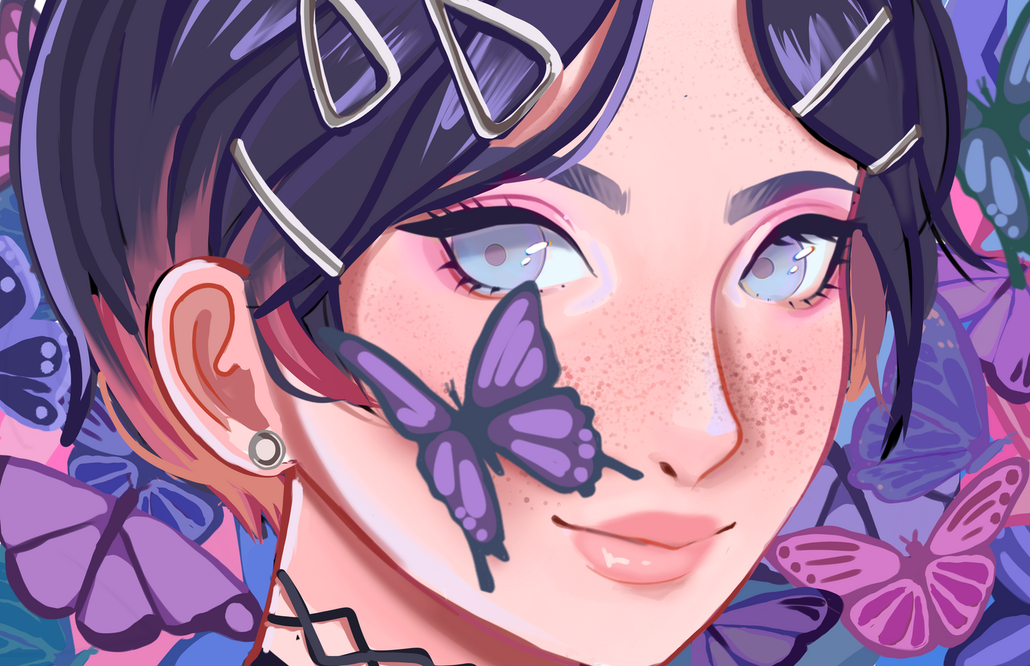 clove butterfly print