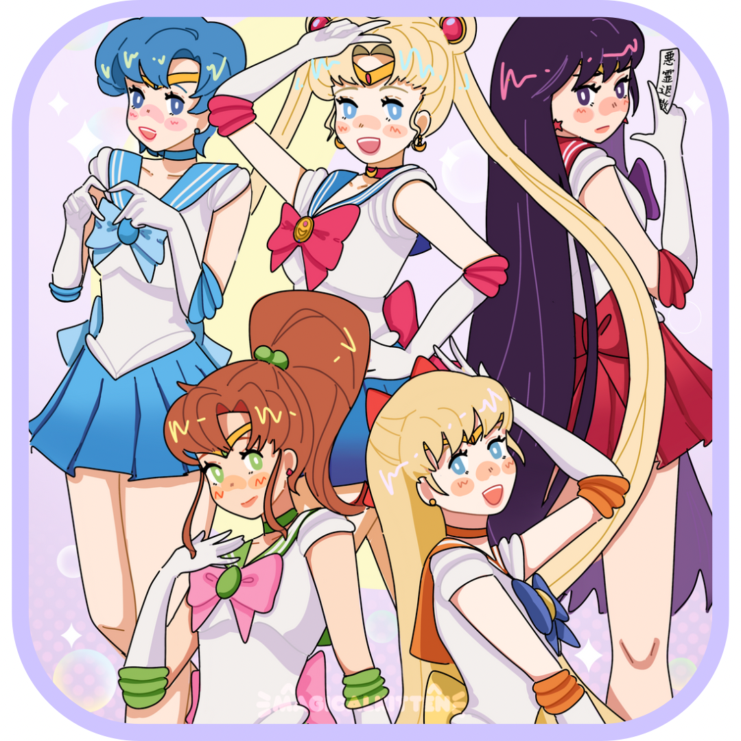 sailor scouts print