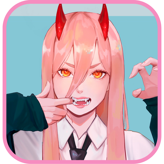 power print * chainsaw man *