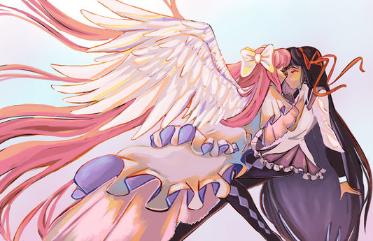 madoka x homura print