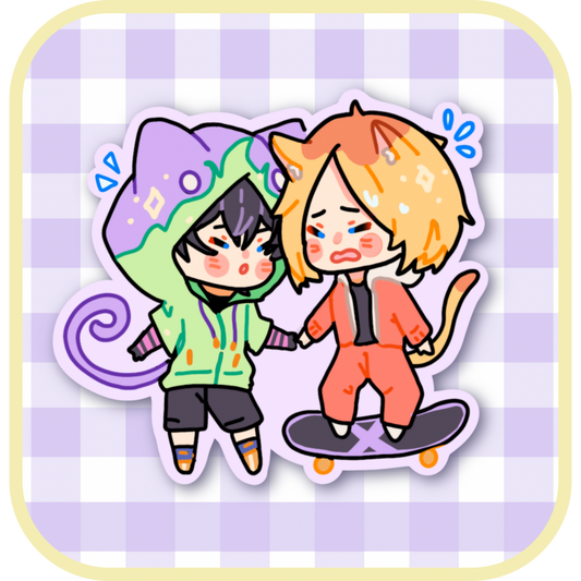 sk8 x haikyuu sticker