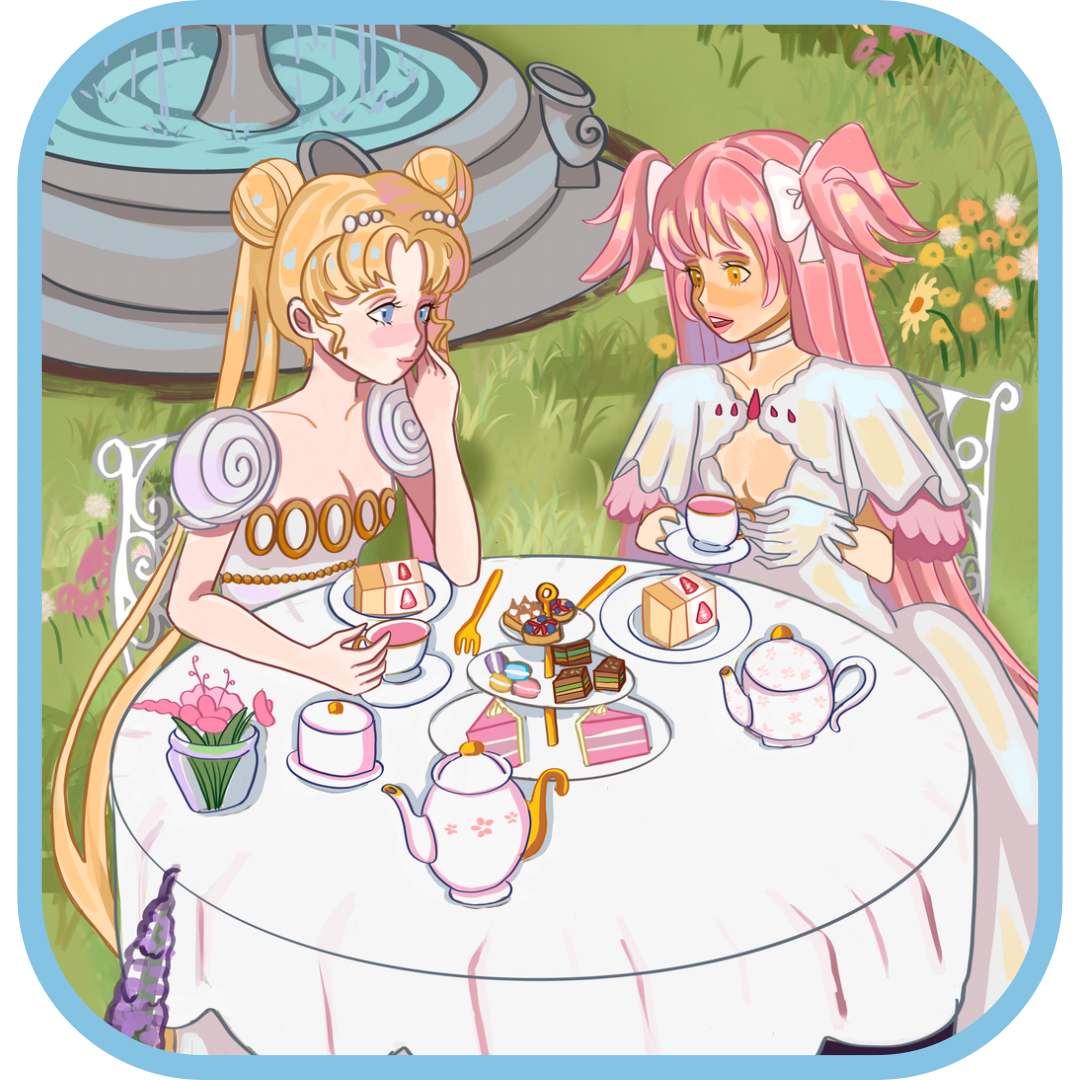 tea party print