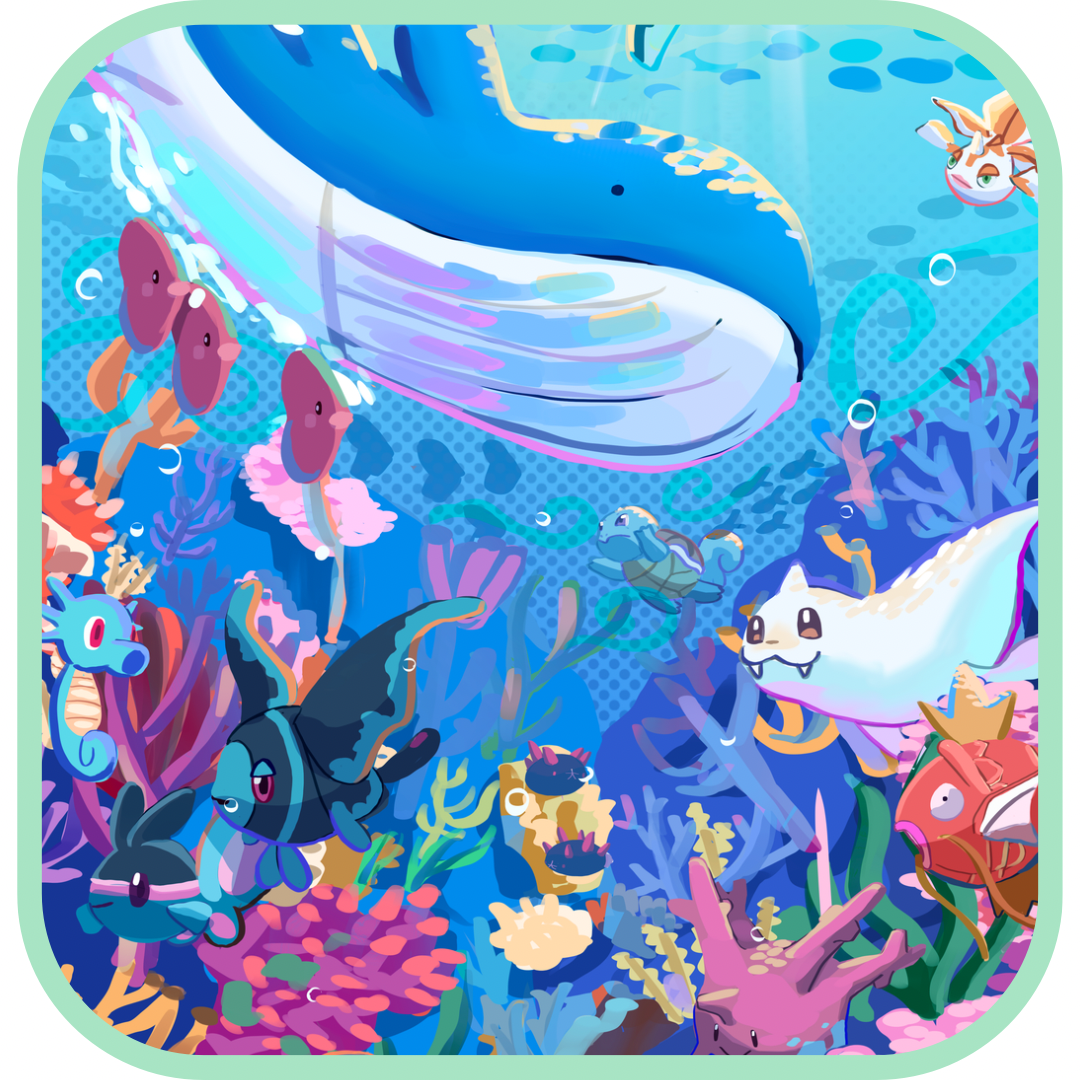 under the sea print