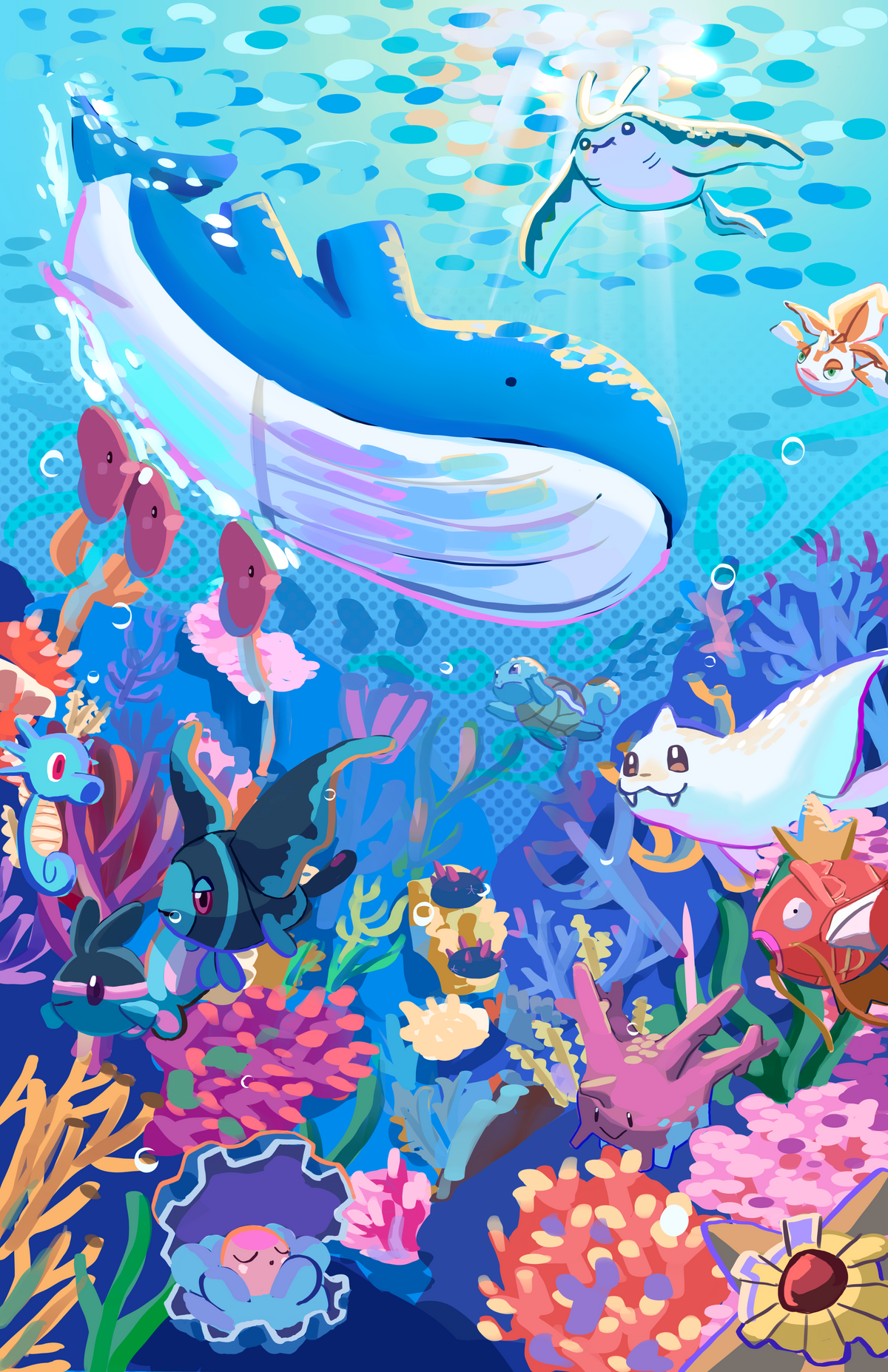 under the sea print