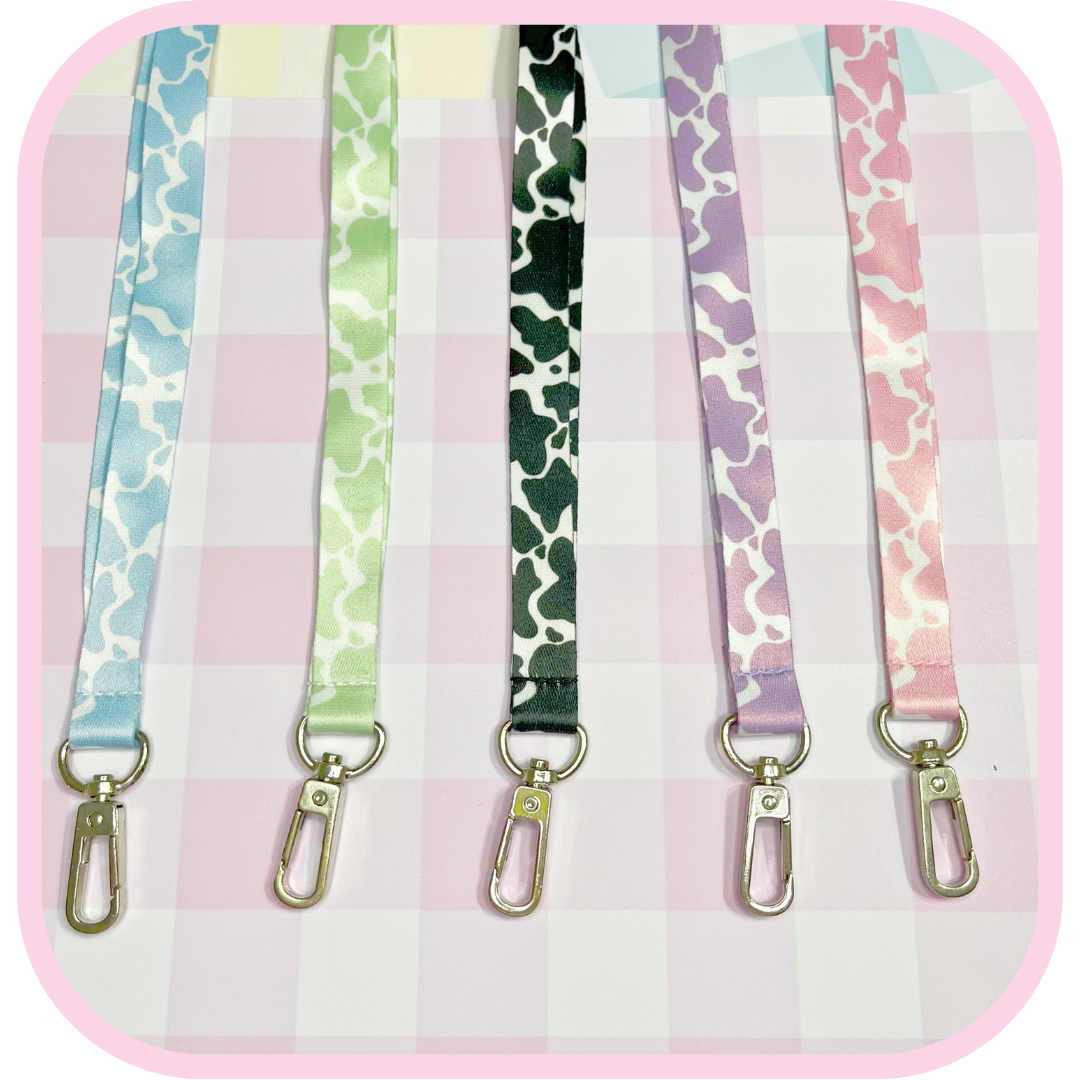 fruit cow lanyards