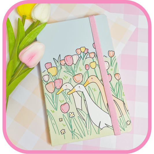 garden ducks notebook