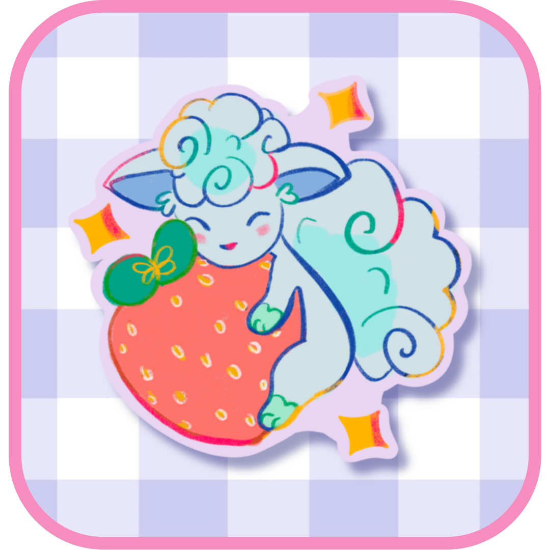 alolan vulpix sticker