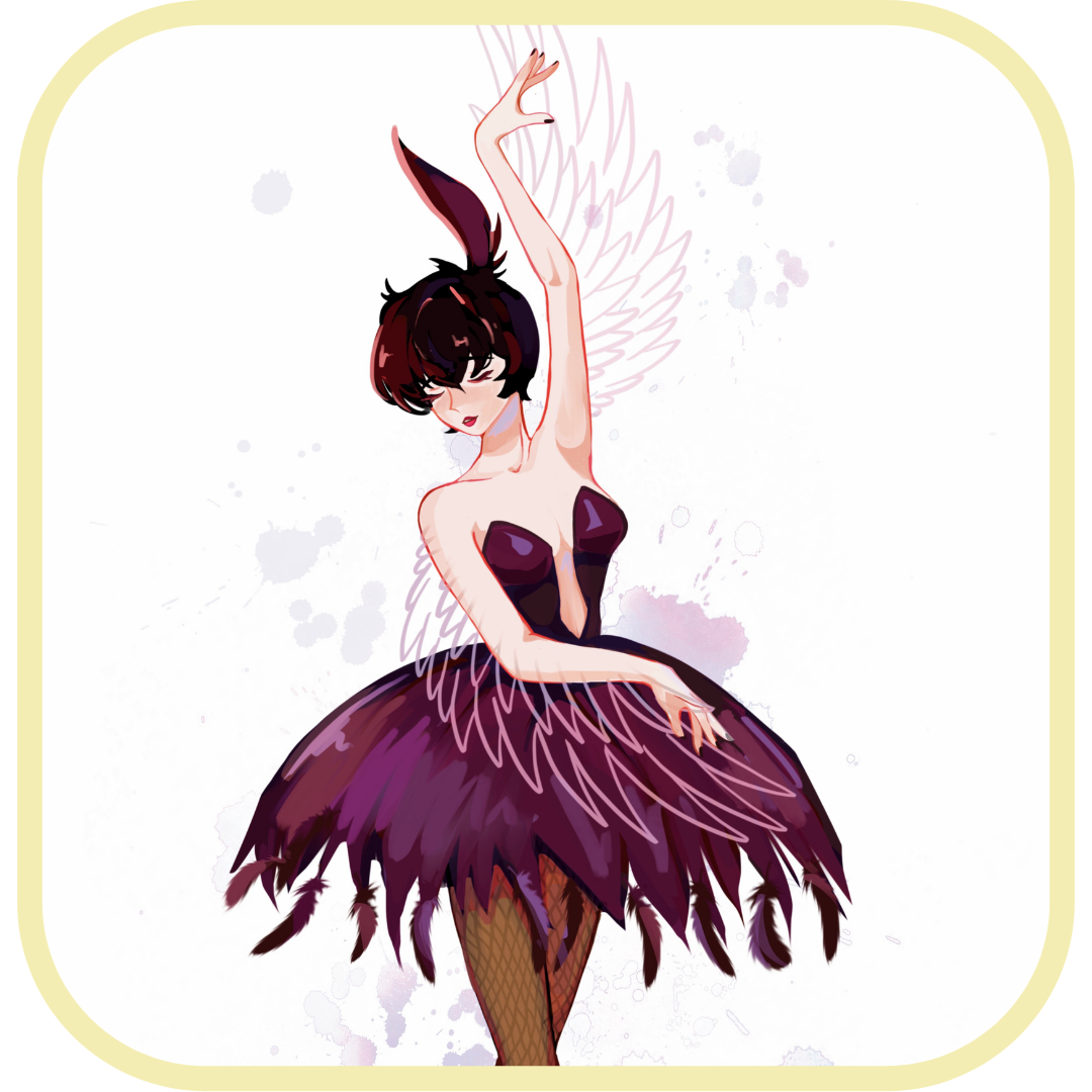 the raven print ( princess tutu )