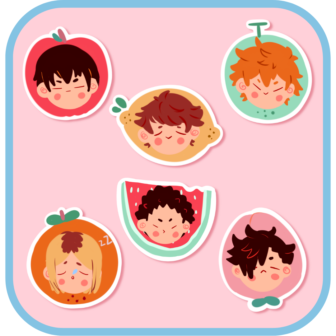 haikyuu stickers