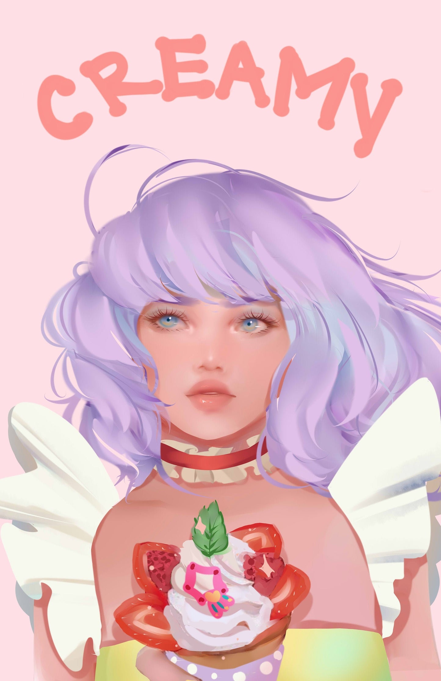 creamy mami print