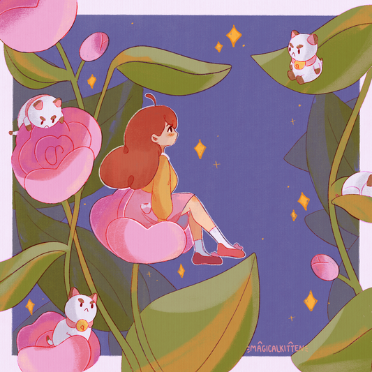 bee and puppycat print